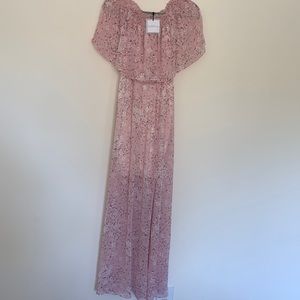 Pink Cherry Blossom Dress